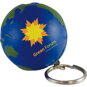 Stress Globe Keyring