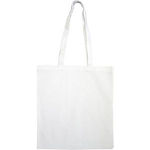 5oz Premium Dyed Cotton Shopper Bag in White