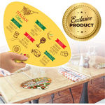 3-in-1 Placemat Menu and Hand Fan