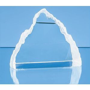 10.5cm Optical Crystal Matterhorn Award