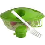 Lunch box 1 L fork and salad dressing container approx. 50 ml