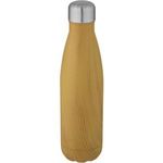 Bullet Cove 500 ml vacuum insulated stainless steel bottle with wood print