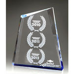 Crystal Glass Go-Kart Awards & Trophies