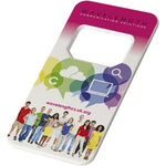 PF Manufactured Ojal rectangular-shaped bottle opener