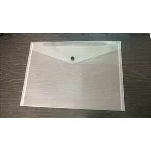 A4 Polypropylene Popper Wallet
