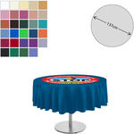 Fabric Round Tablecloth (138cm Diameter)