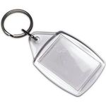 Keyring with place for paper insert
