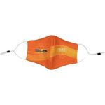 Triple Layer Shaped Adjustable Polyester Face Covering