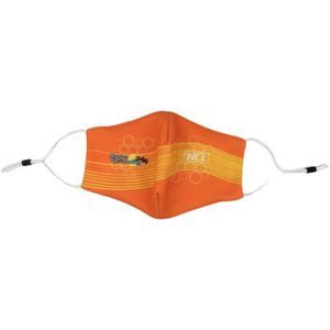 Triple Layer Shaped Adjustable Polyester Face Covering