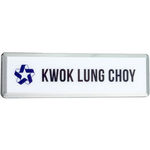 Excel Personalised Metal Name Badge
