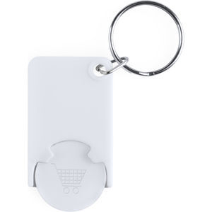 Zabax trolley coin keyring