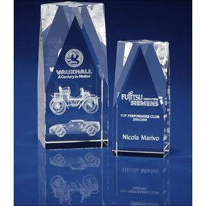 Crystal Steeple Award or Trophy