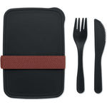 Lunch Box With Cutlery