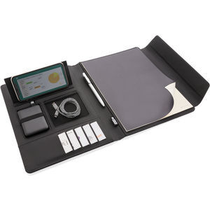 XD Xclusive Fiko 5W Wireless Charging Portfolio A4 With Powerbank