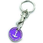 Trolley coin keyring