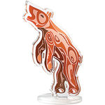 Bespoke Shaped Acrylic Awards with Acrylic Base - Small