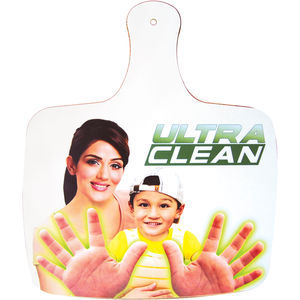 Melamine Chopping Board - Rectangle with Handle (292x254mm)