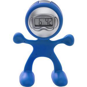 Sport-man clock with alarm