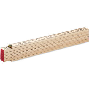Carpenter Ruler In Wood 2M