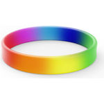 Rainbow Silicon Wristbands