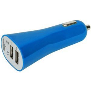 USB car charger (2.6x3.7x8 cm)