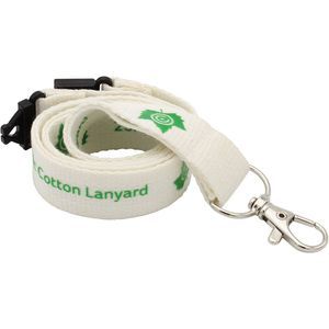 15mm Organic Cotton Lanyard