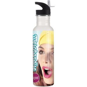 Miami Drink Bottle with Choice of Lid (Full Colour Print)