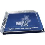 Bespoke Shape Crystal Award or Trophy