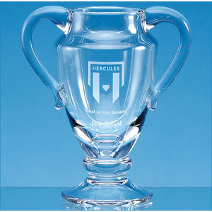 21.5cm Handmade Double Handled Trophy Cup/Vase