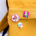 DBASE Badge 25mm Square