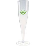 Disposable Plastic Champagne Flute (157ml/6oz)