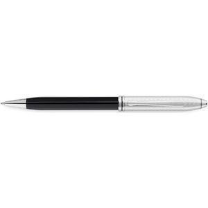 Cross Townsend Tango Black Lacquer / Rhodium Plated Appts Selectip - Pen -Rollerball