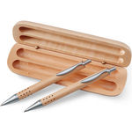 Pen Gift Set In Wooden Box