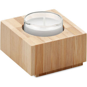Bamboo Tealight Holder