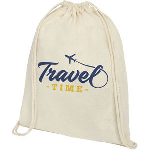 Bullet Oregon 140 g/m2 cotton drawstring backpack 5L