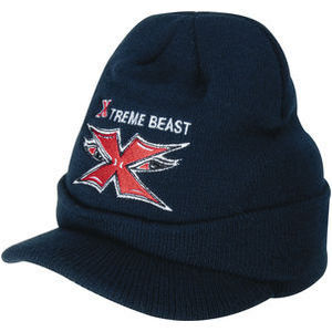 Acrylic Beanie - Toque with Peak