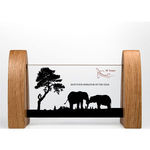 Acrylic & Wood Window Award - small