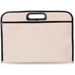 Document bag with front pocket