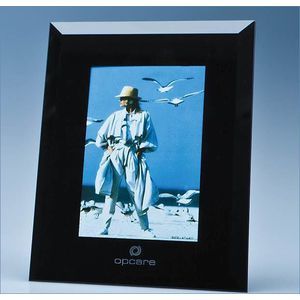 Black Surround Glass Frame for 4 inch x 6 inch Photo H or V