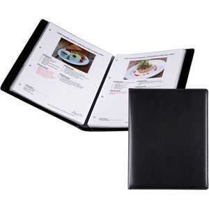 Belluno Pu A4 Presenter With 1 Clear Pocket