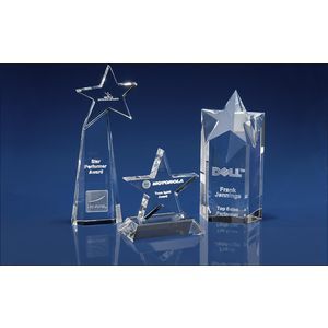 Crystal Star Award or Trophy