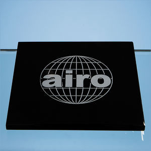 10cm Onyx Black Square Coaster