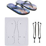 Sublimation Beach Slippers XL