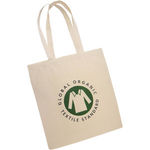 5oz Natural Organic Cotton Shopper Bag