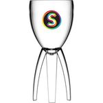 Reusable Plastic Rocket Glass (312ml/11oz) - Polycarbonate Ce