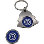 Tree Shaped Trolley Coin Holder (UK Stock)