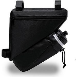 Bicycle bag with bottle holder