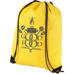 Bullet Evergreen non-woven drawstring backpack 5L