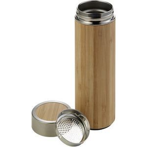 Bamboo vacuum flask 420 ml