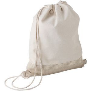 Cotton drawstring bag- Cotton Jute.